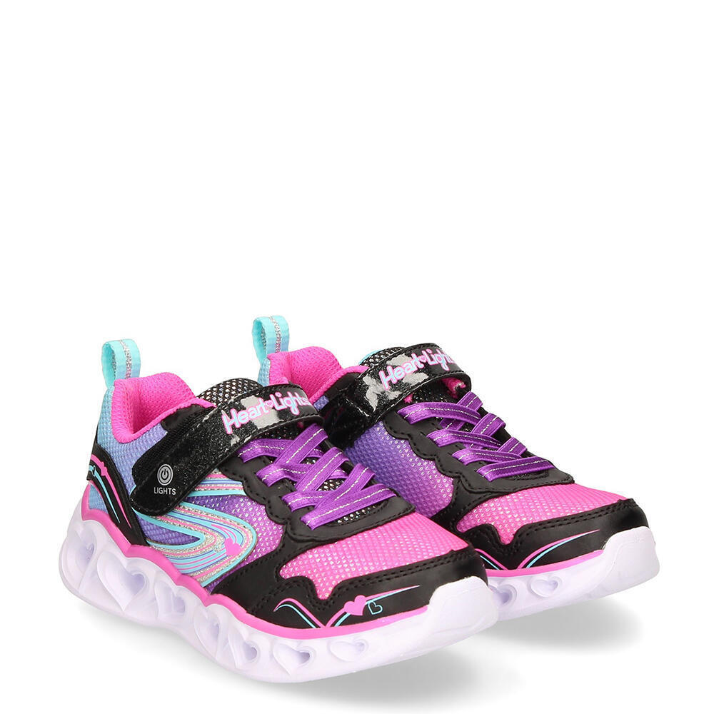 Skechers 20294L-BKMT-HEART LIGHTS