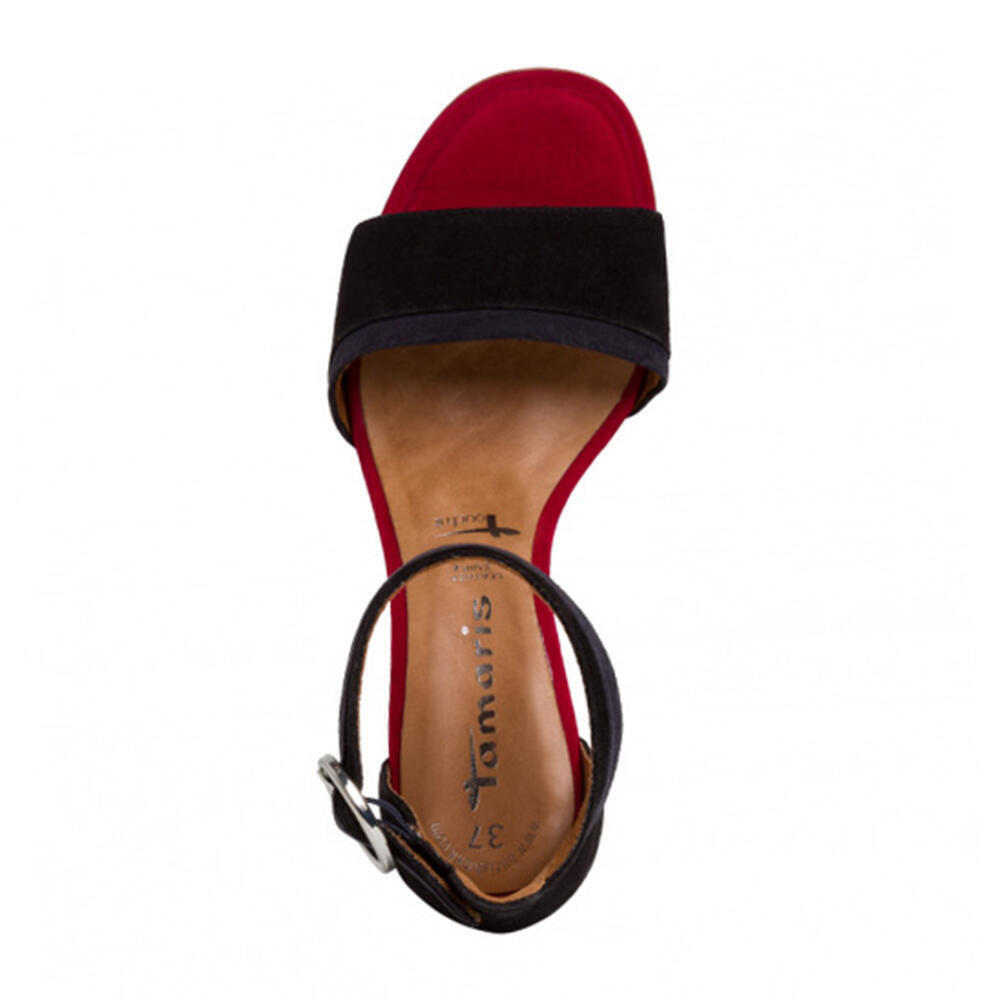Tamaris 28379-040 BLK SUEDE COMB