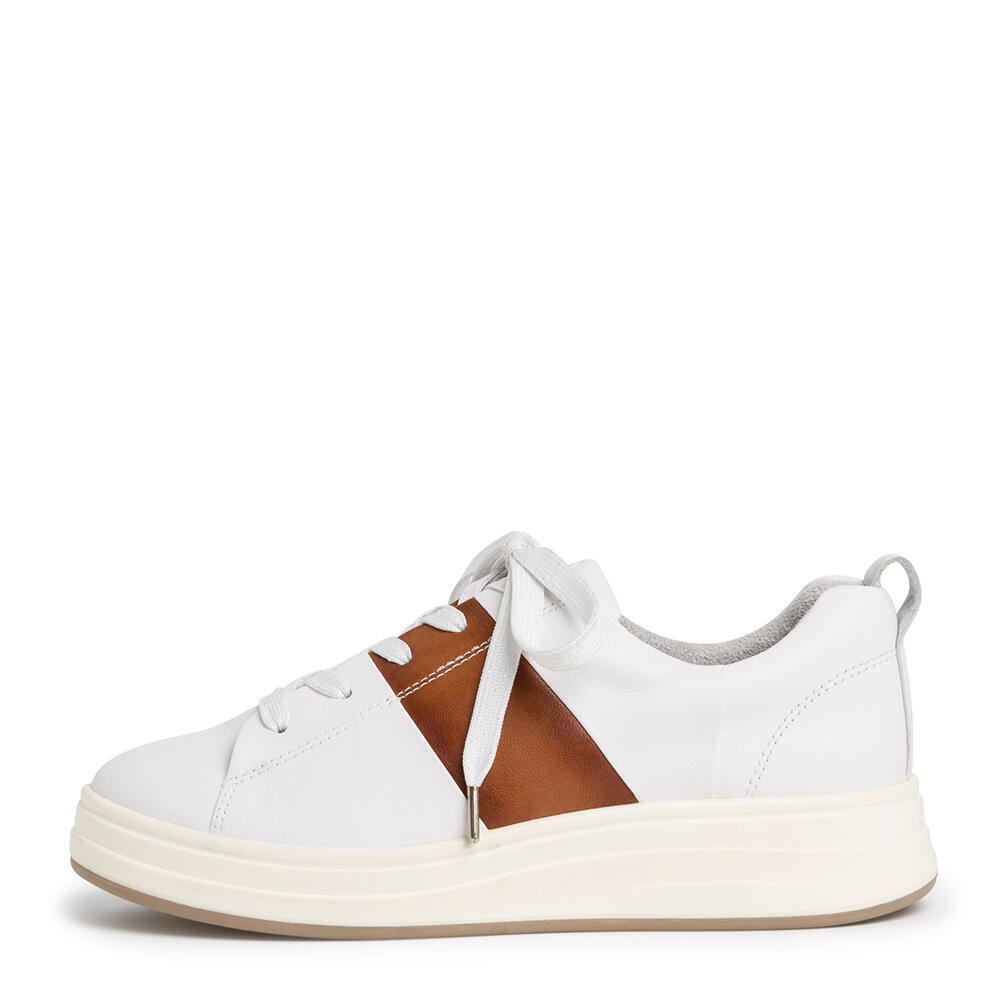 Tamaris 23713-144 WHITE/COGNAC