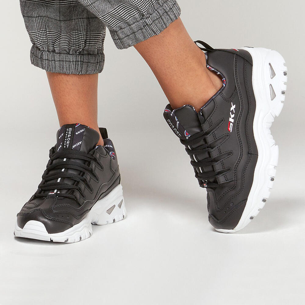 Skechers 13425-BKW-ENERGY-RETRO VI