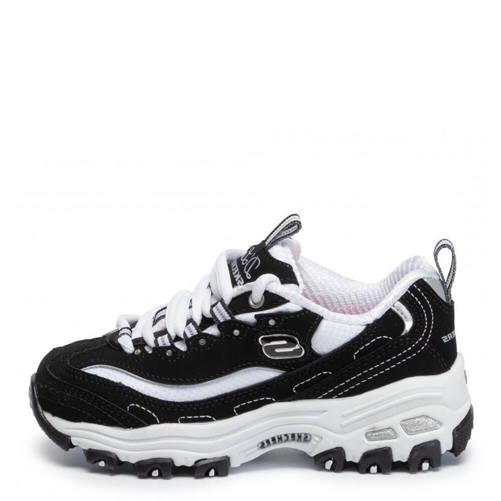 Skechers 80587L-BKW-DLITES-BIGGES