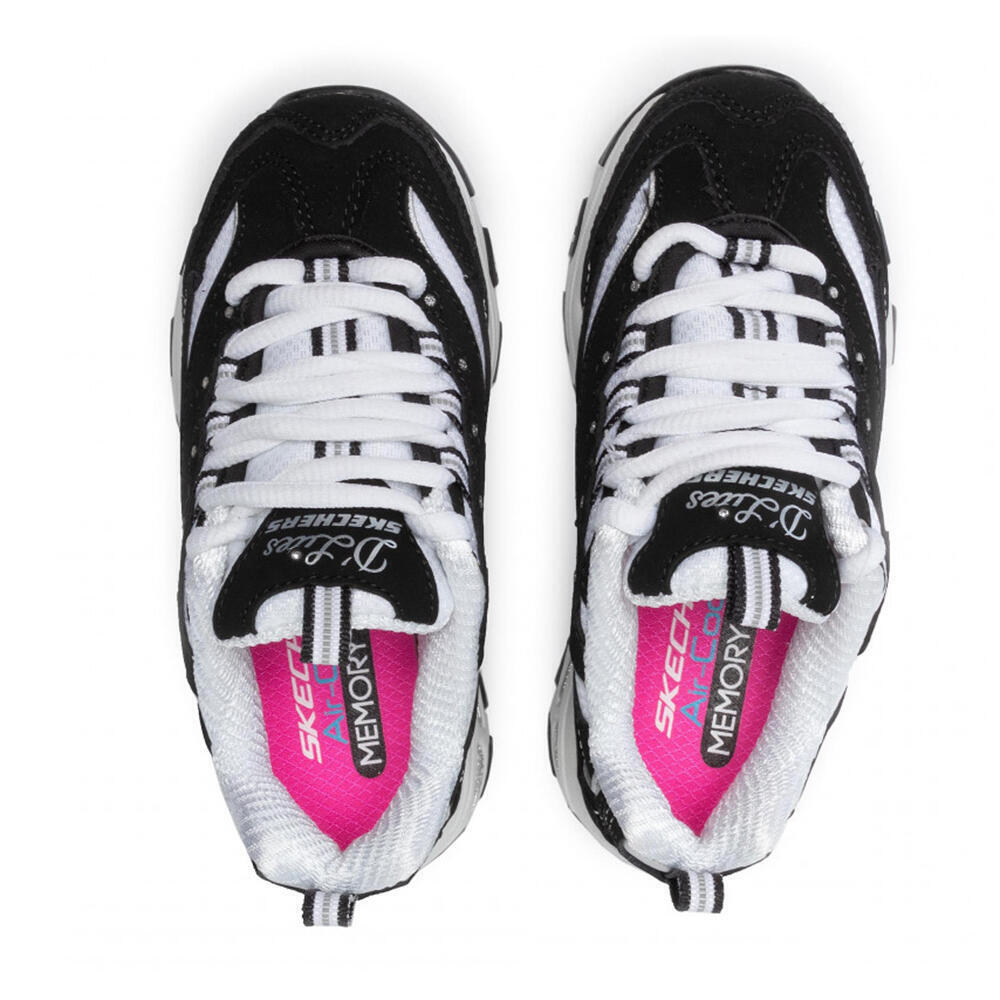 Skechers 80587L-BKW-DLITES-BIGGES