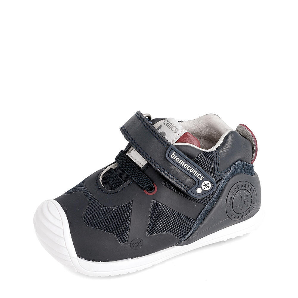 Biomecanics 191168-ZAPATO ELASTICO AZUL MARINO (REJILLA)