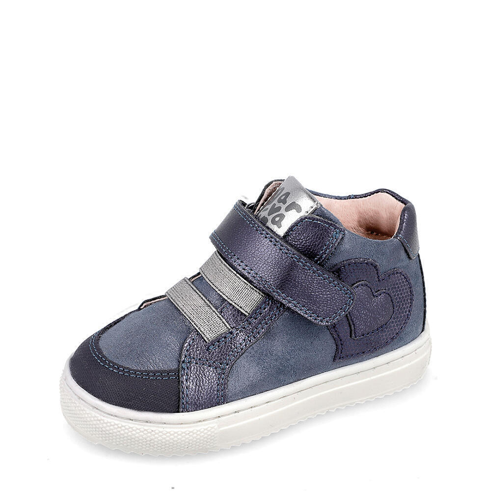 Garvalin 191362-BOTIN CORAZON AZUL MARINO (METALCRIS)