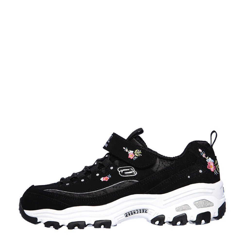 Skechers 80579L-BLK-DLITES-LIL B