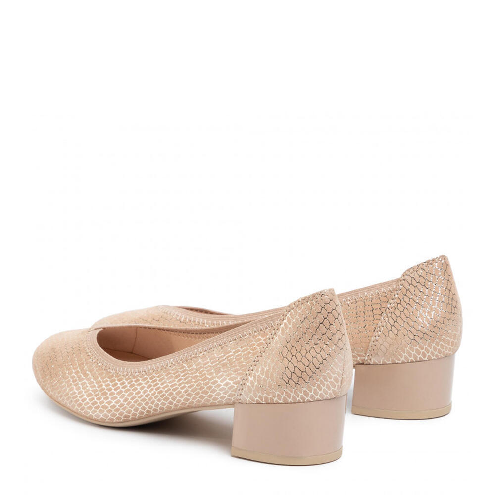 Caprice 24301-424 BEIGE SNAKE