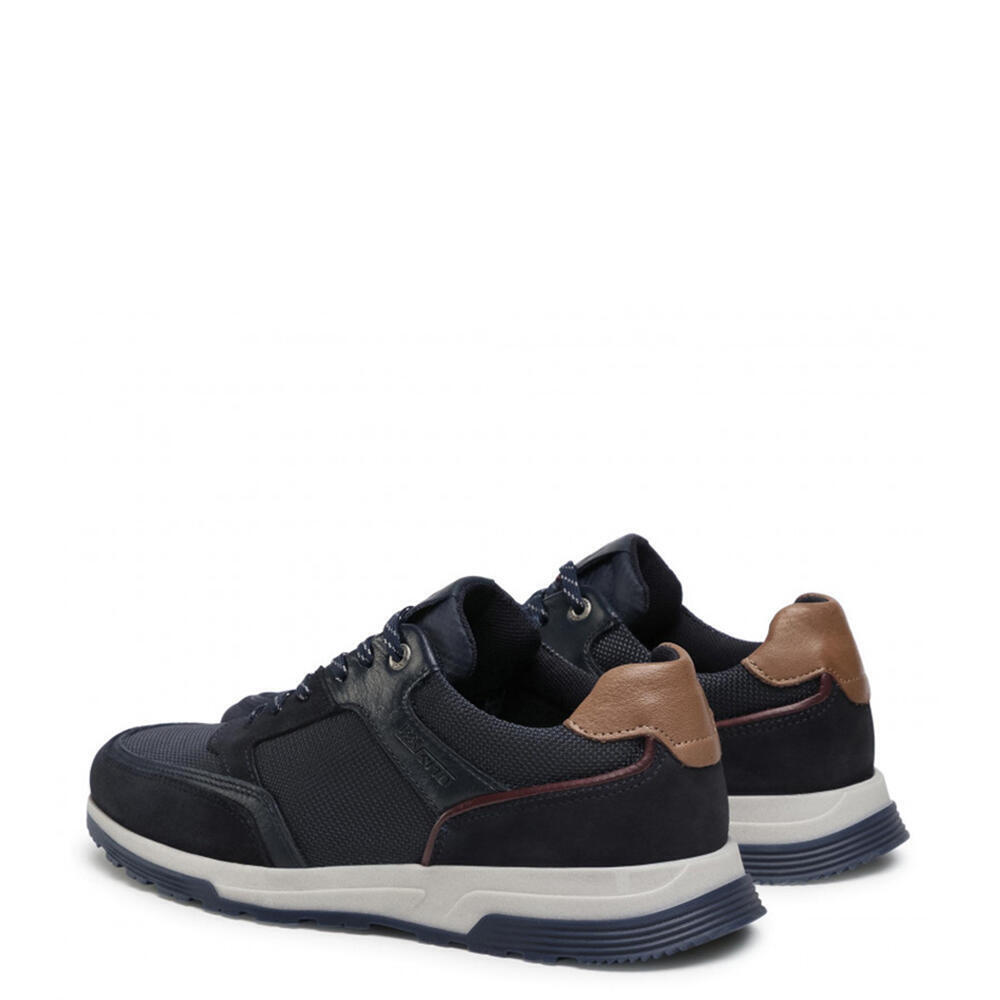 Salamander 31-54905-22 COW SUEDE.MESH NAVY,NAVY