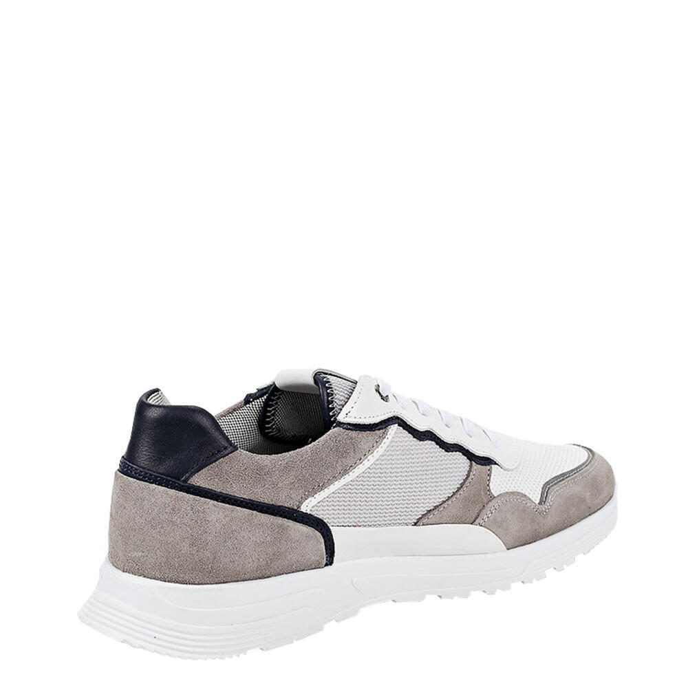 Salamander 31-54904-25 COW SUEDE,COW NAPPA LIGHT GREY,WHITE