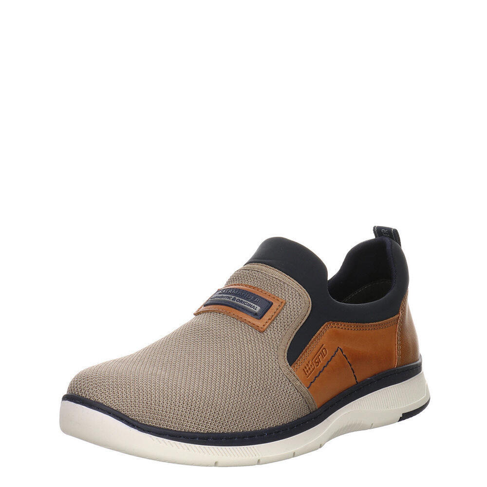 Salamander 31-60410-37 TECH-KNIT S., COW NAPPPA BEIGE,COGNAC