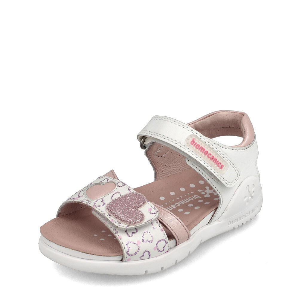 Biomecanics 202170-A SANDALIA CORAZONES BLANCO (SAUVAGE)