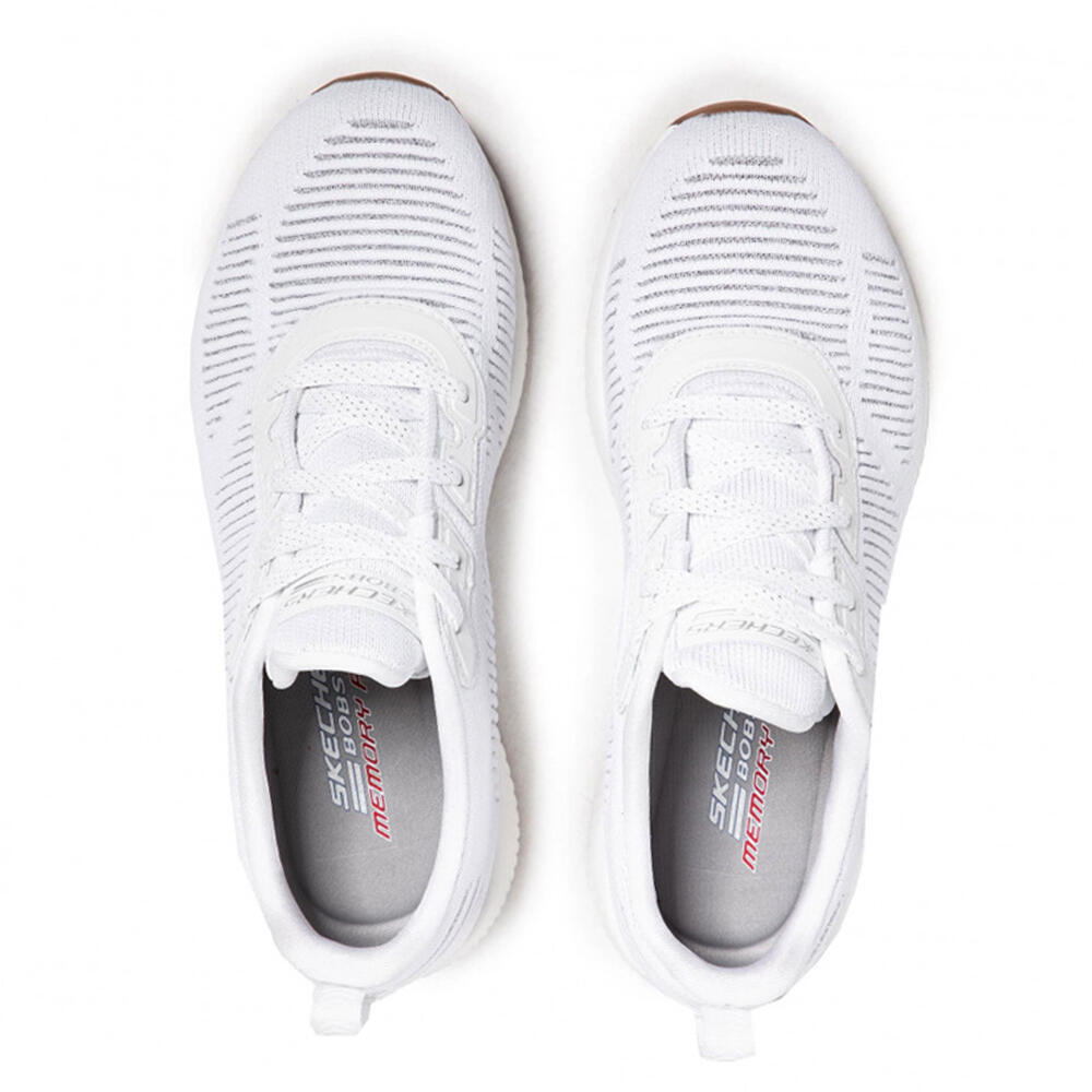 Skechers 31347-WHT-BOBS SQUAD-GL
