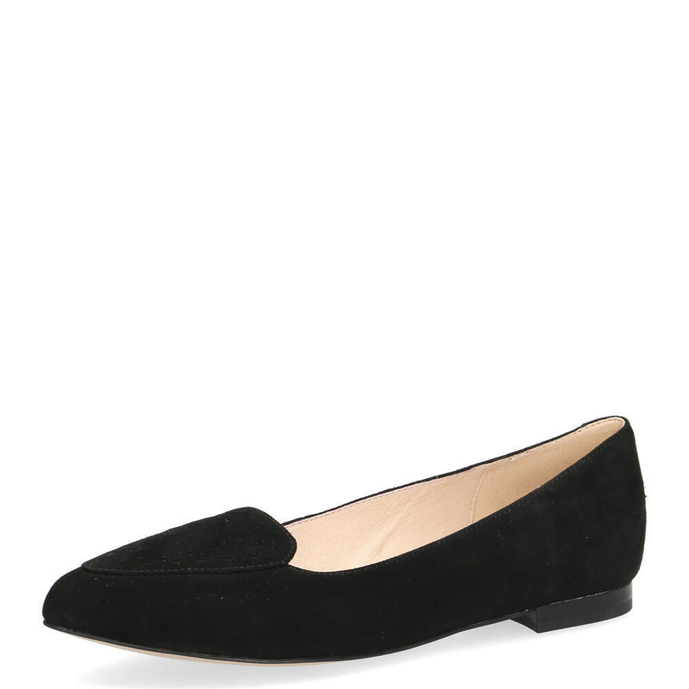 Caprice 24205-004 BLACK SUEDE