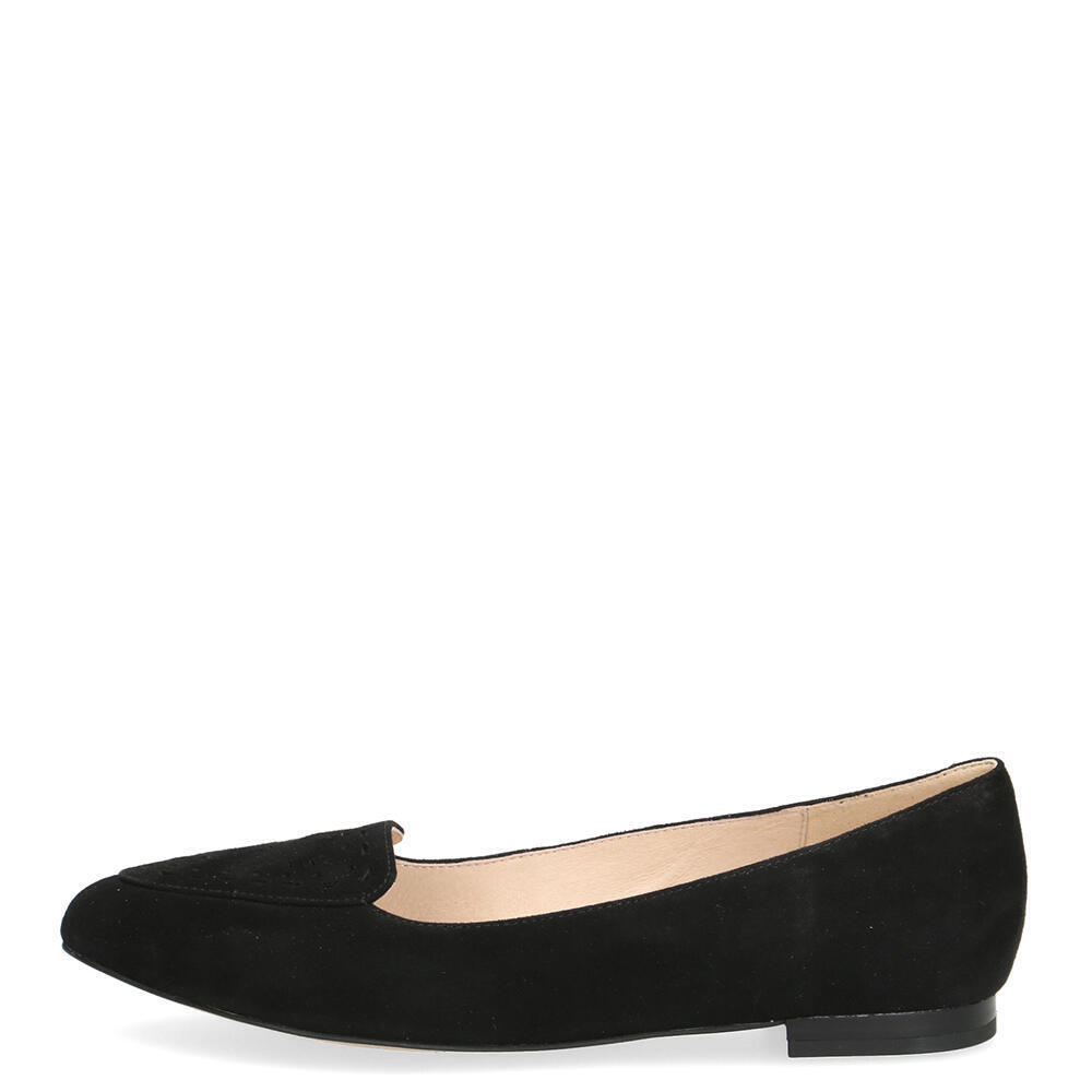 Caprice 24205-004 BLACK SUEDE