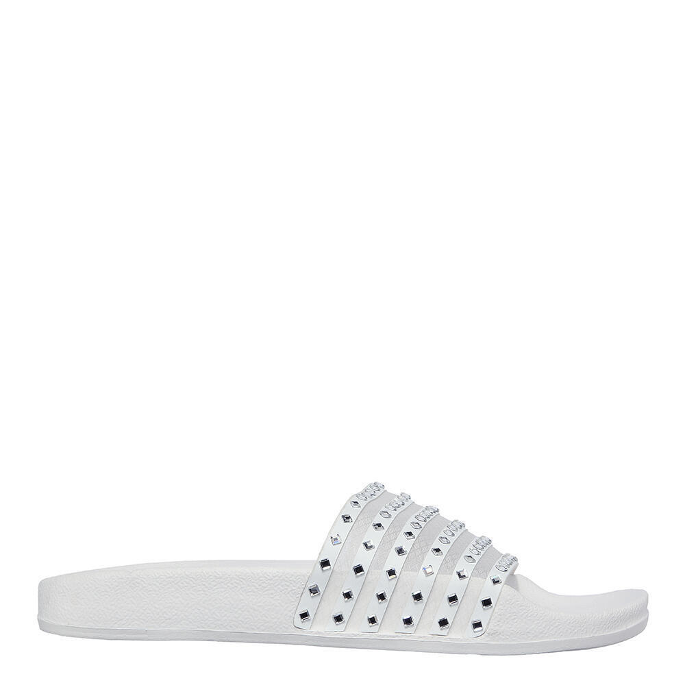 Skechers 119194-WHT-POP UPS-SHEER