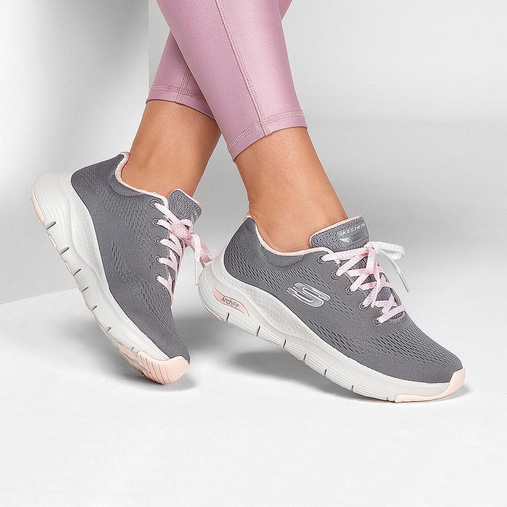 Skechers 149057-GYPK-ARCH FIT