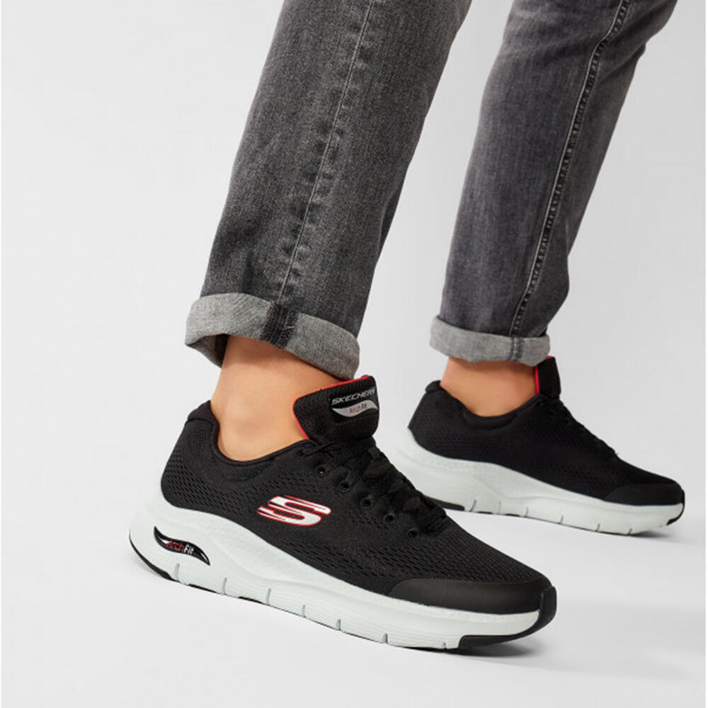 Skechers 232040-BKRD-ARCH FIT