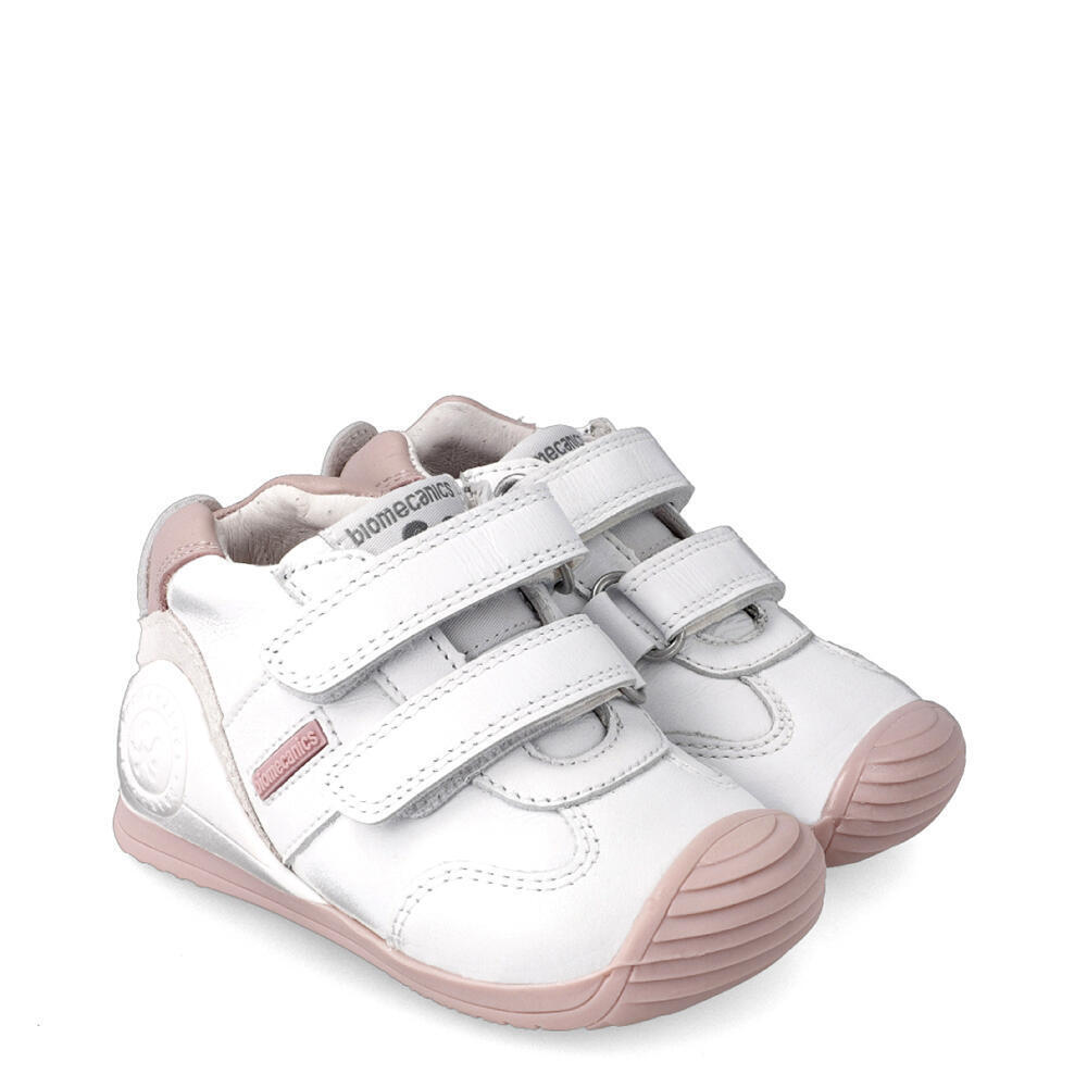 Biomecanics 151157-G2 DEPORTIVO VELCROS BLANCO Y ROSA (SAUVAGE)