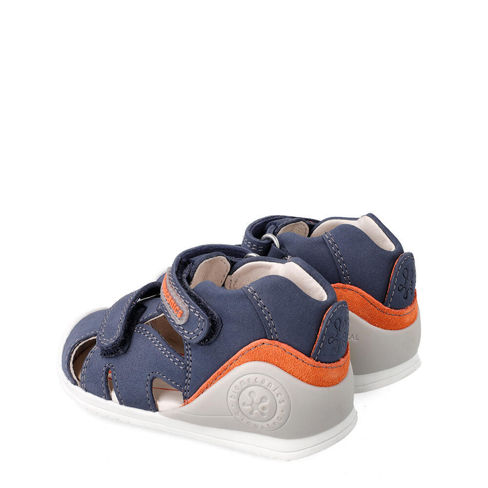Biomecanics 212137-A SANDALIA VELCROS AZUL MARINO (NOBUCK)