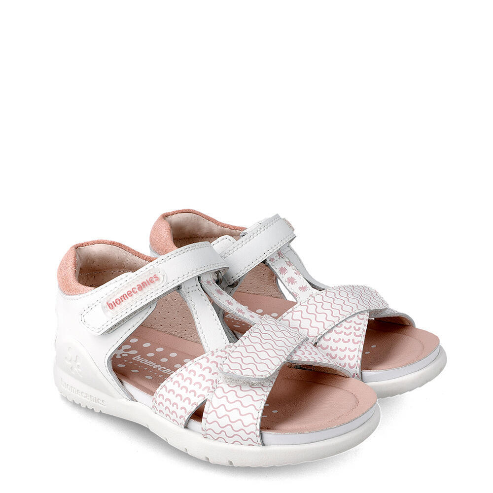 Biomecanics 212168-B SANDALIAS TIRAS BLANCO (SAUVAGE 2 YESTAMPADO)