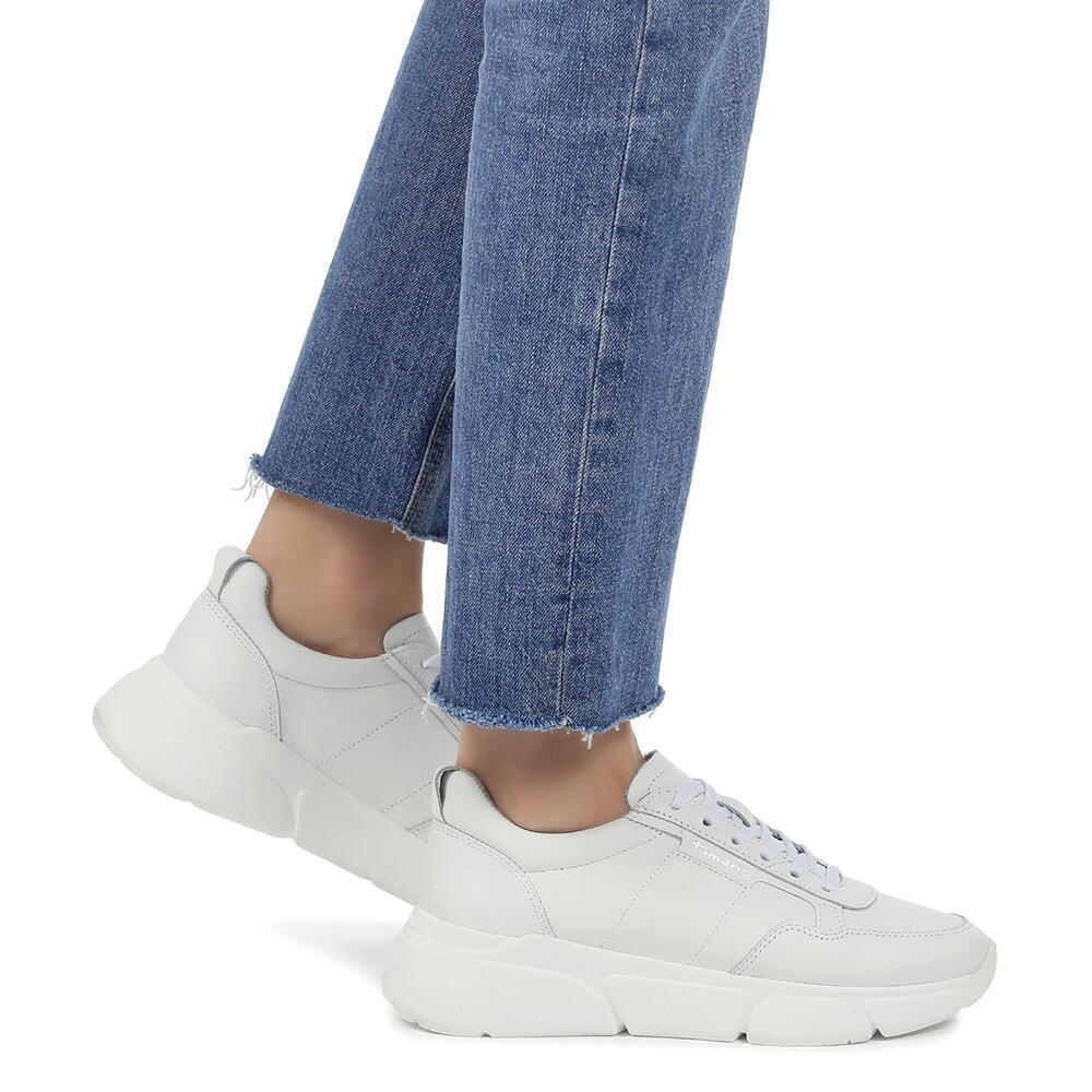 Tamaris 23798-117 WHITE LEATHER