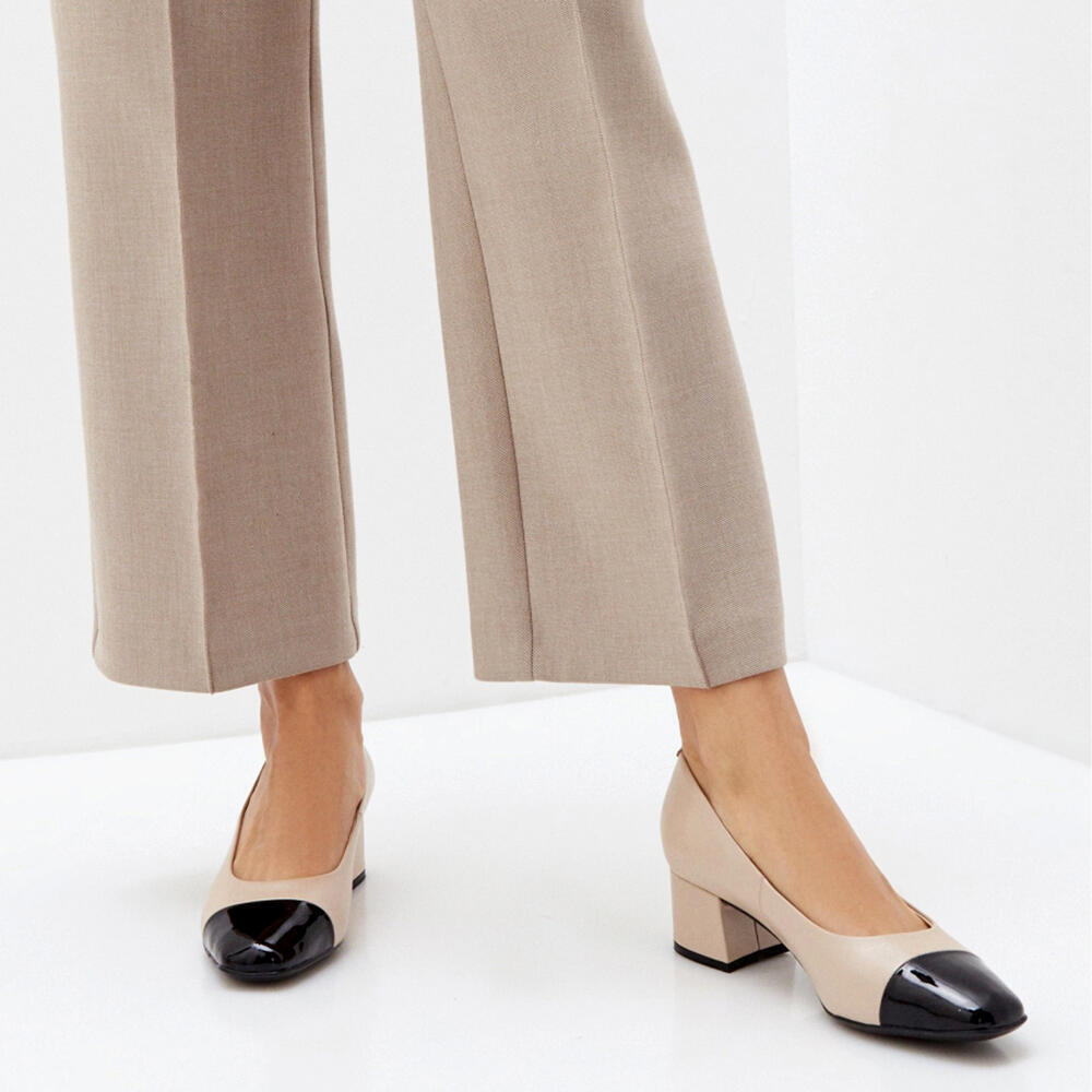 Caprice 22305-415 BEIGE/BLACK
