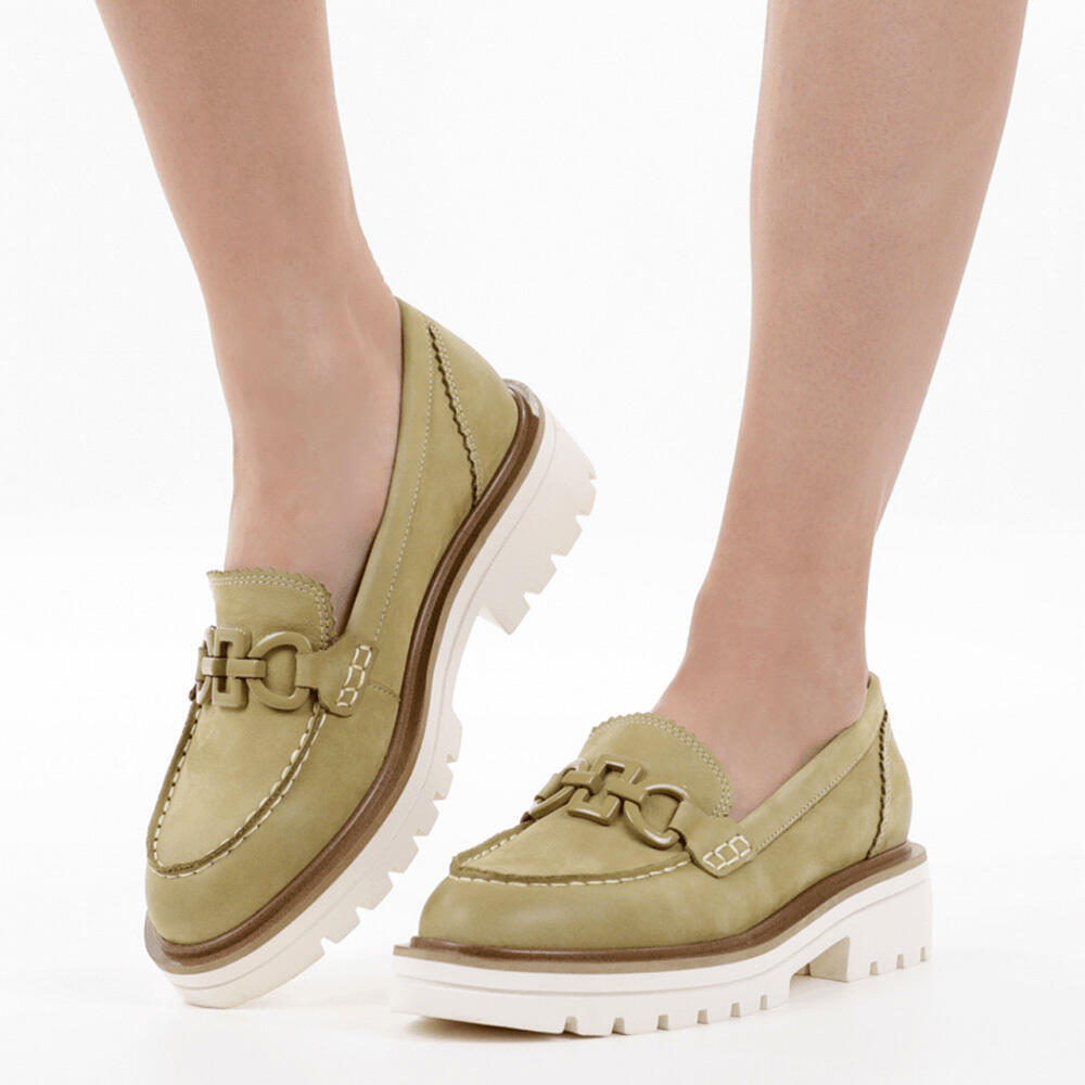 Caprice 24706-708 GREEN NUBUC