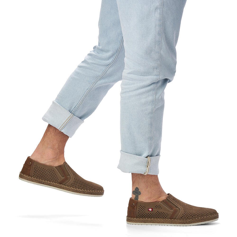 Rieker B5297-64 stone/mandel