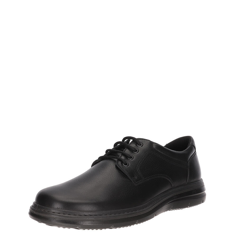 Salamander 31-75801-01 COW MILLED NAPPA BLACK