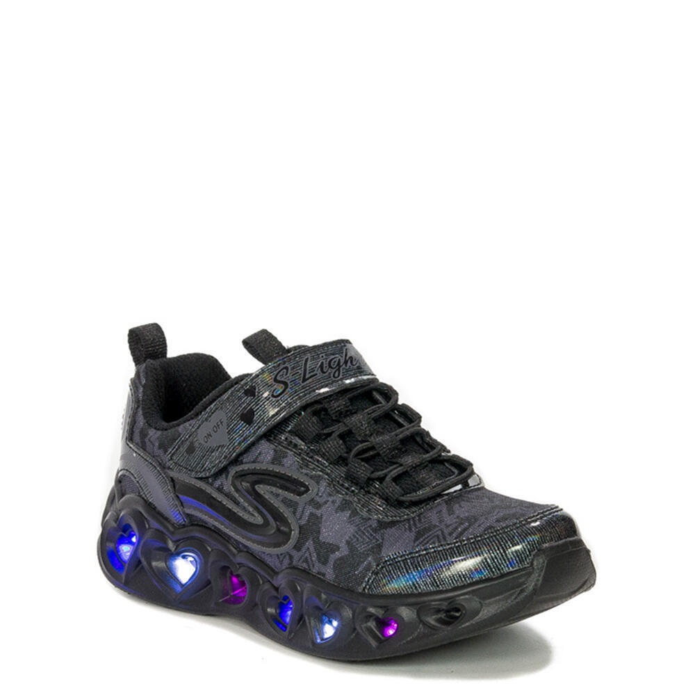 Skechers 20180L-BBK-HEART LIGHTS