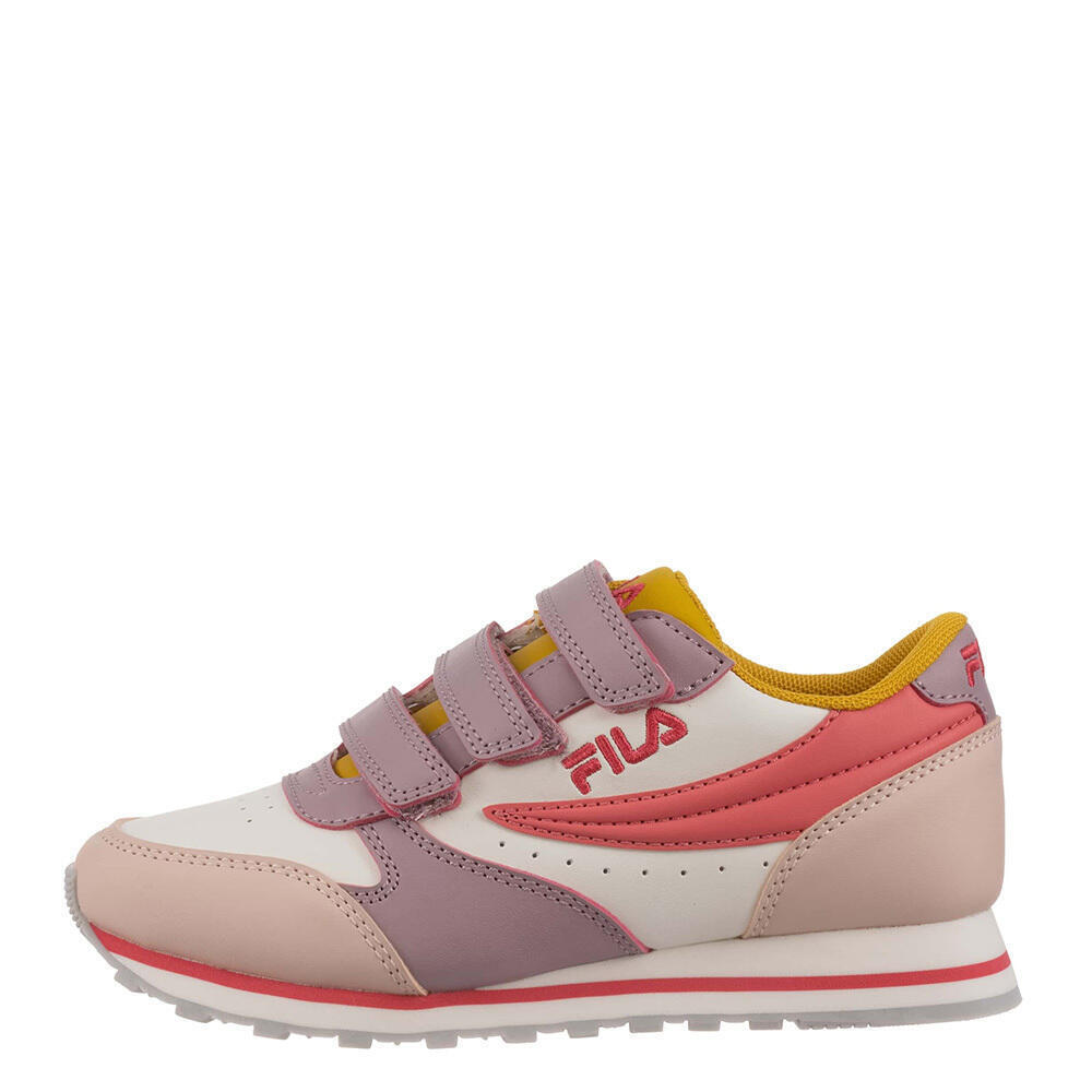 FILA 1010785 Orbit Velcro low kids 13160 Marsh mal low-Lemon Curry