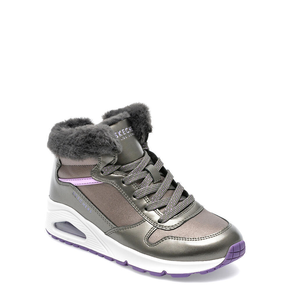 Skechers 310518L-GUN-UNO-COZY ON A