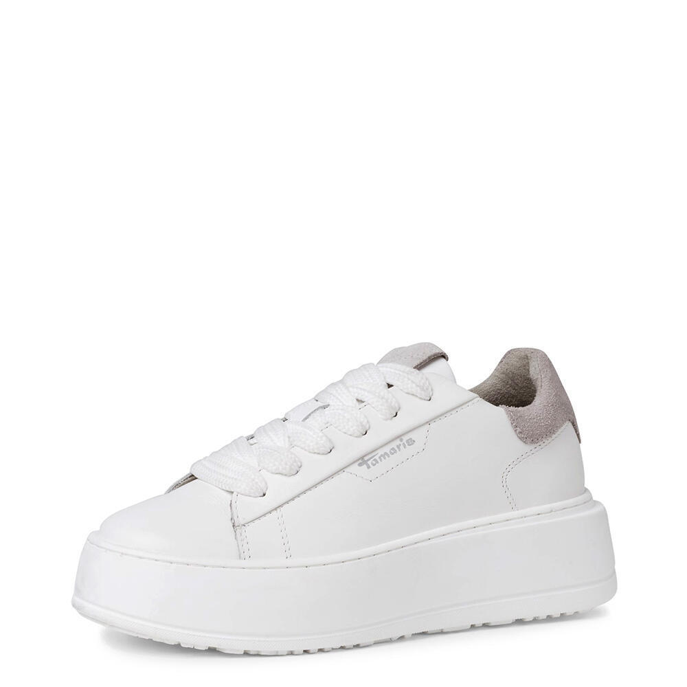 Tamaris 23812-117 WHITE LEATHER