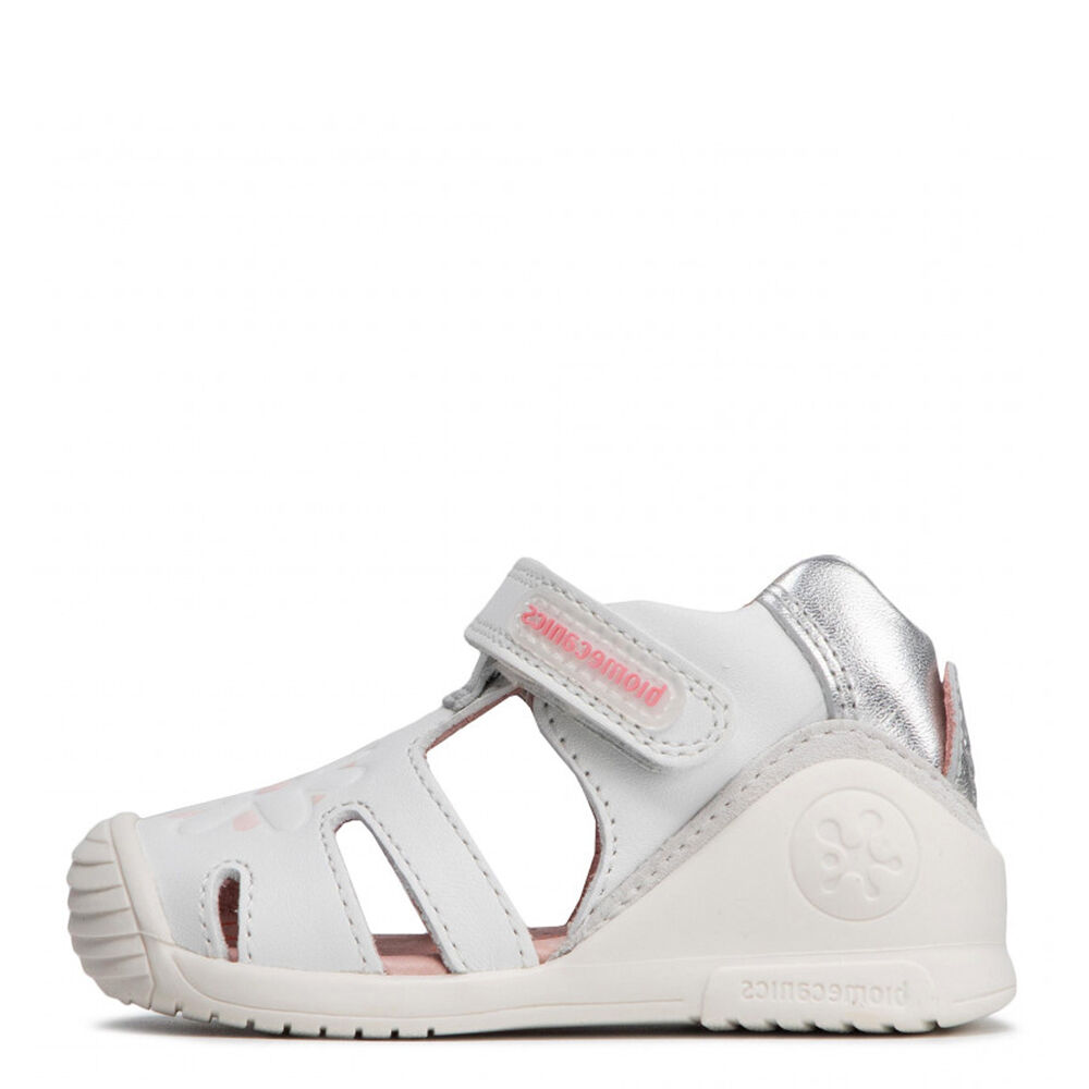 Biomecanics 222102-B SANDALIA FLOR BLANCO (SAUVAGE)