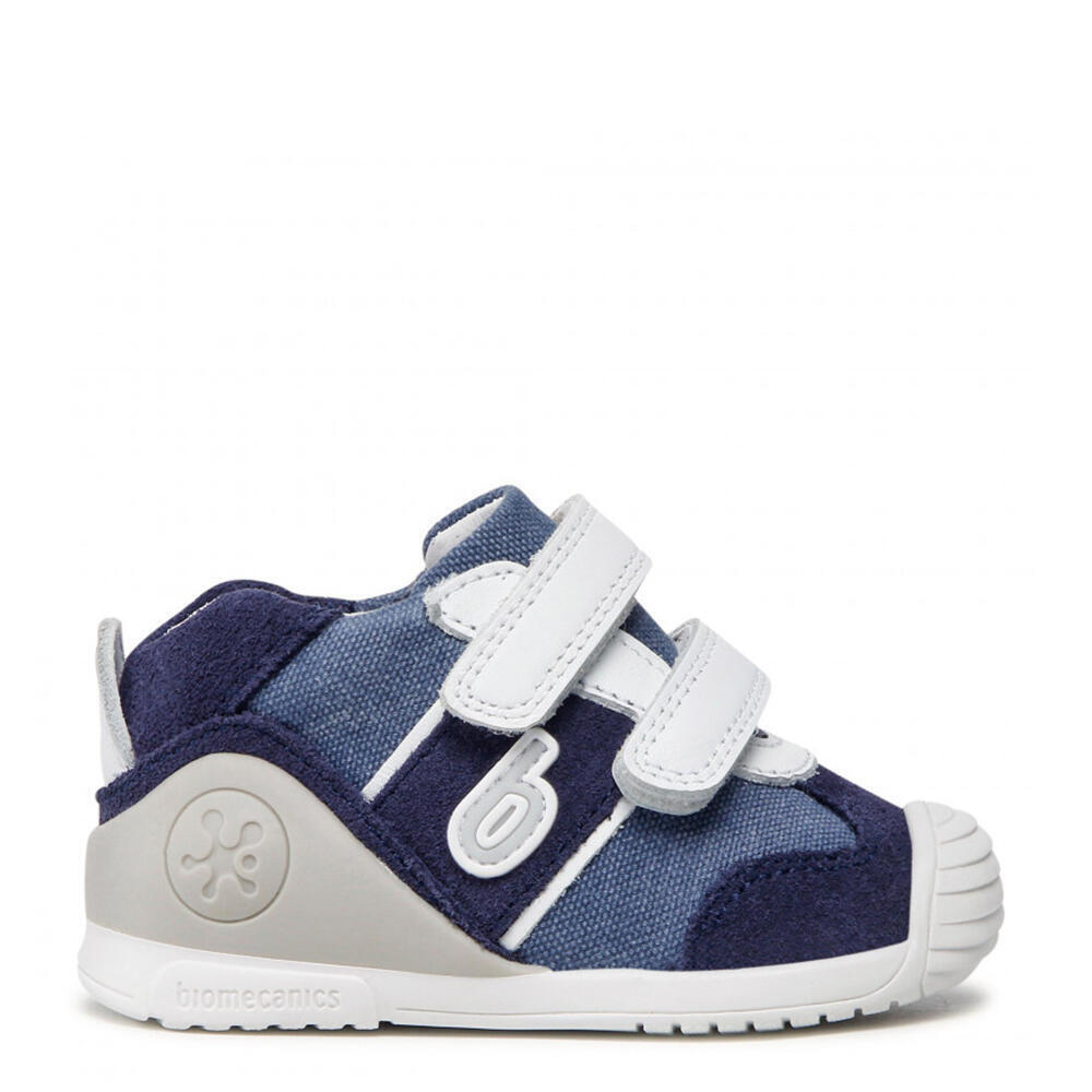 Biomecanics 222157-A ZAPATO SPORT VELCROS AZUL MARINO (PIQUE Y SERRAJE)
