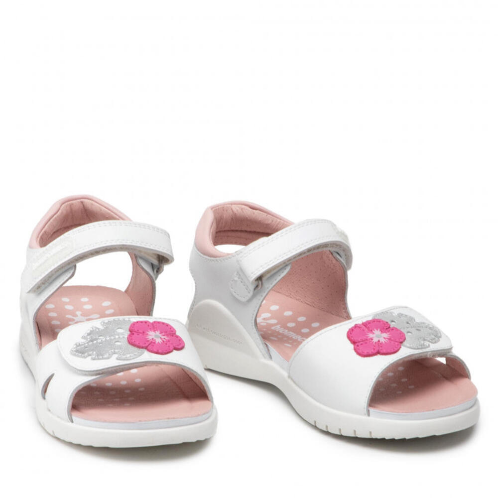Biomecanics 222207-B SANDALIA FLOR BLANCO (SAUVAGE)