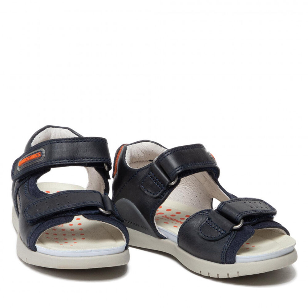 Biomecanics 222236-A SANDALIA VELCROS PICADO AZUL MARINO (KAISER)