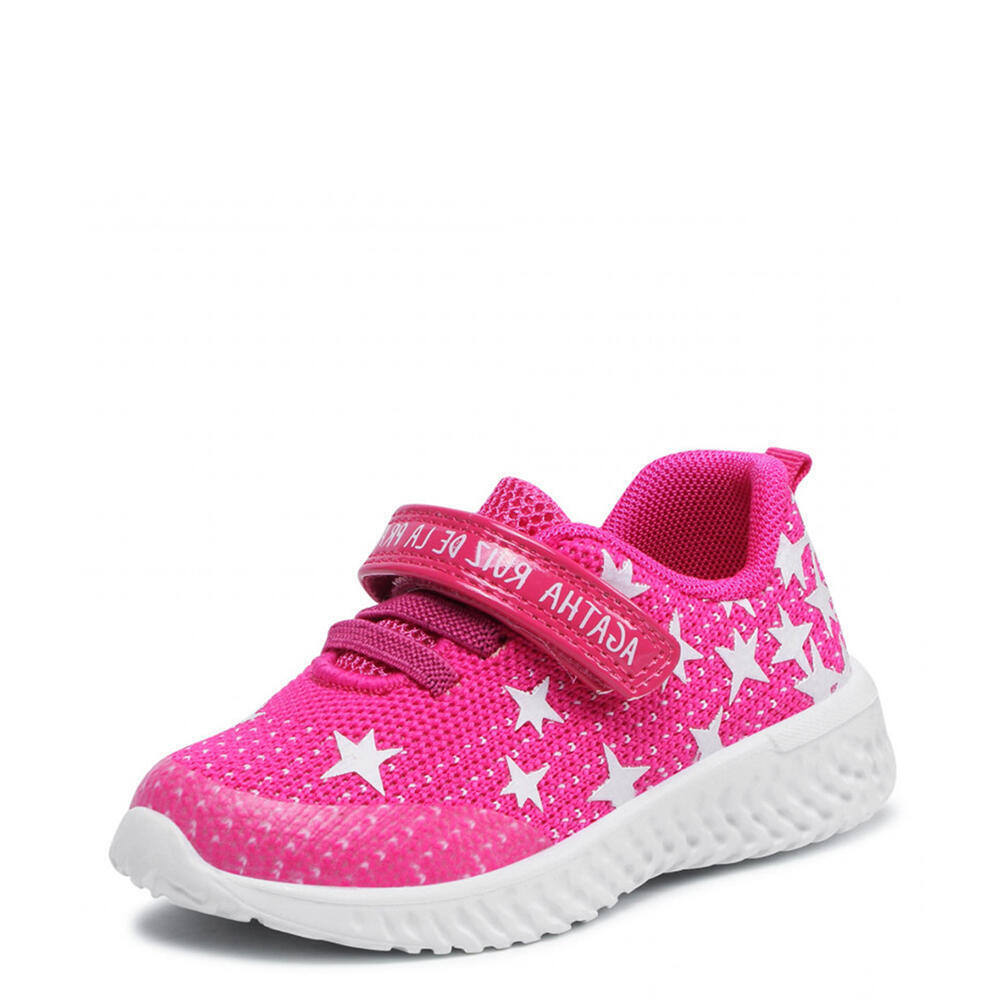 Agatha 222920-A SNEAKER ESTRELLAS FUCSIA (TEXTIL)