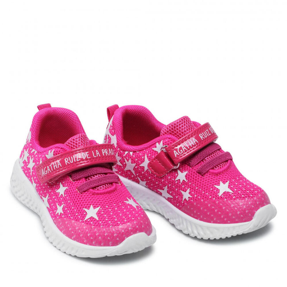 Agatha 222920-A SNEAKER ESTRELLAS FUCSIA (TEXTIL)