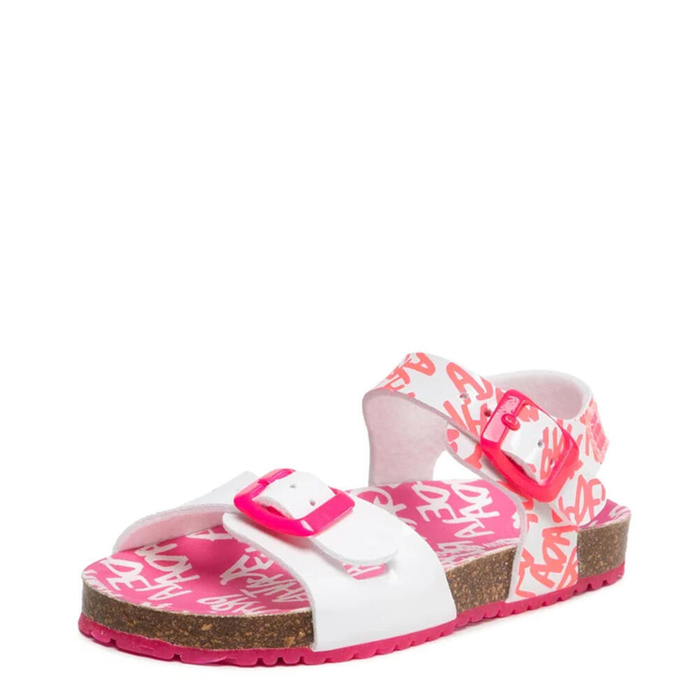 Agatha 222952-B SANDALIA BIO PRINT BLANCO Y MARCA (MAT Y ESTAMPADO)