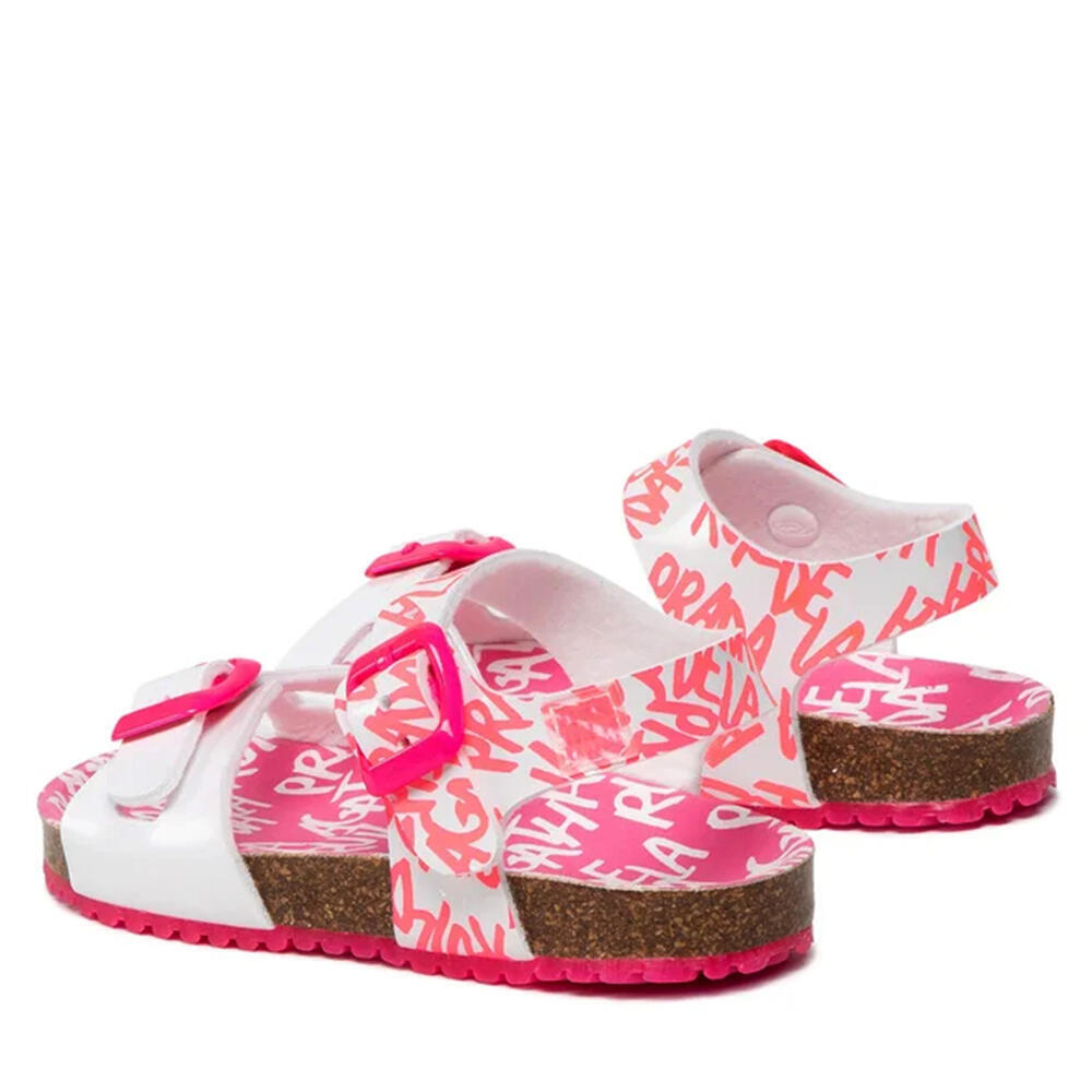 Agatha 222952-B SANDALIA BIO PRINT BLANCO Y MARCA (MAT Y ESTAMPADO)