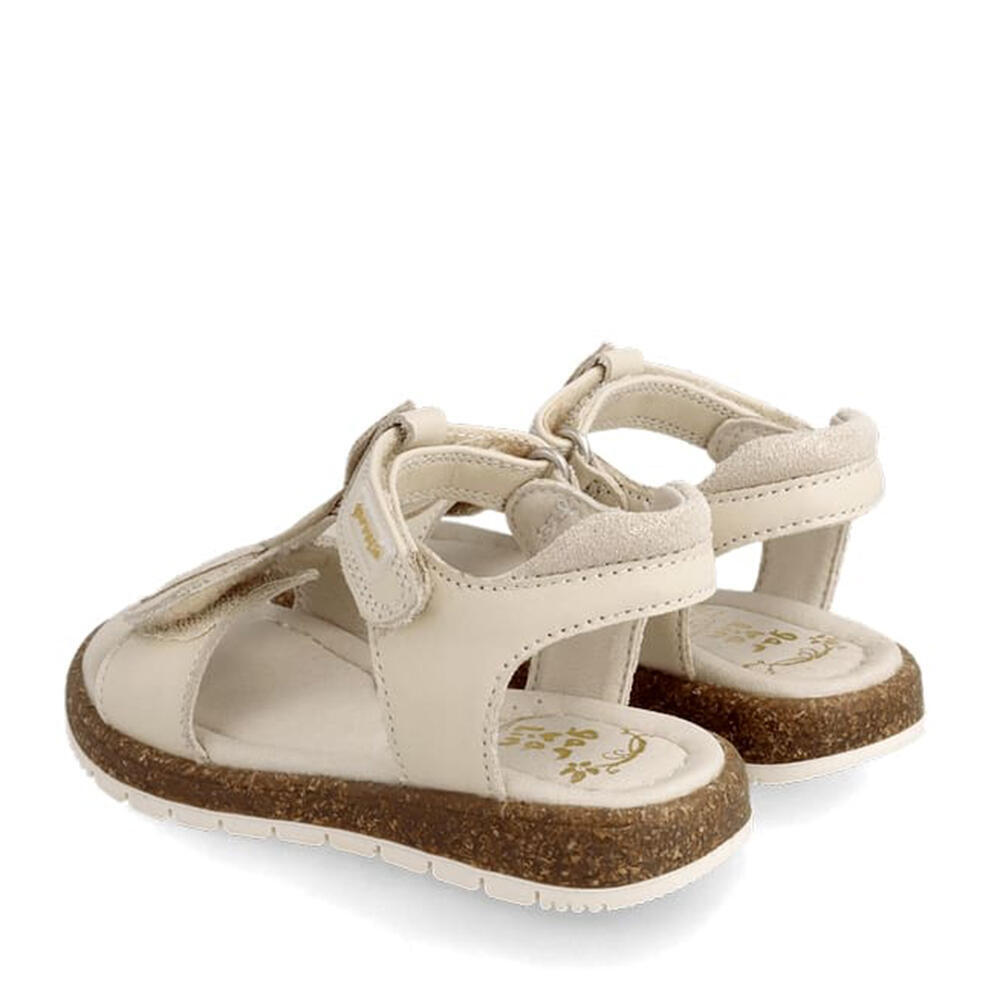 Garvalin 222405-A SANDALIA HOJAS CREAM (SAUVAGE)