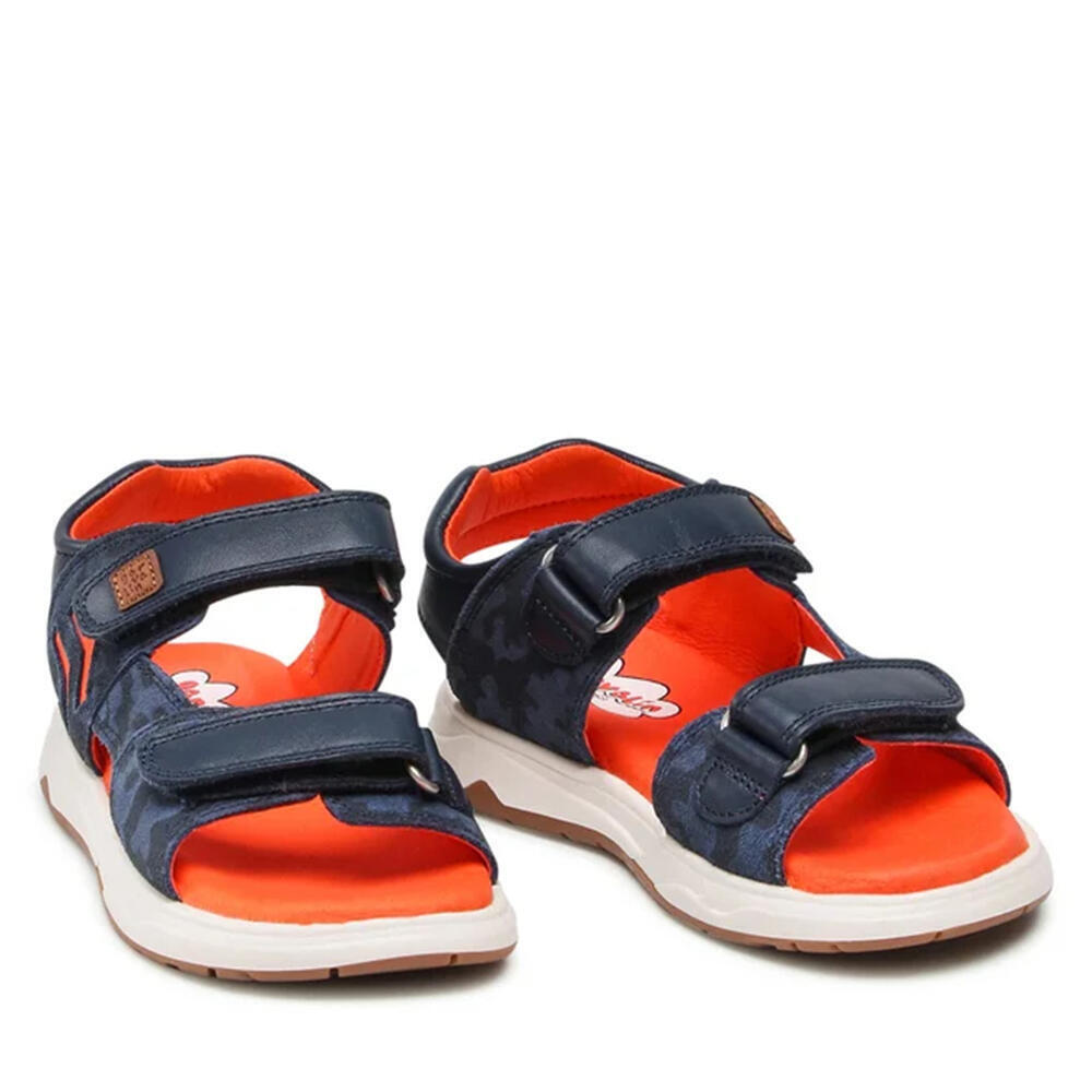 Garvalin 222644-A SANDALIA VELCROS CAMUFLAJE OCEAN Y AZUL (SAUVAGE Y SERRAJE)