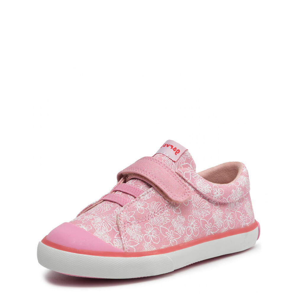 Garvalin 222814-A LONA FLORES FUCSIAY FLORES (PIQUE Y ESTAMPADO)