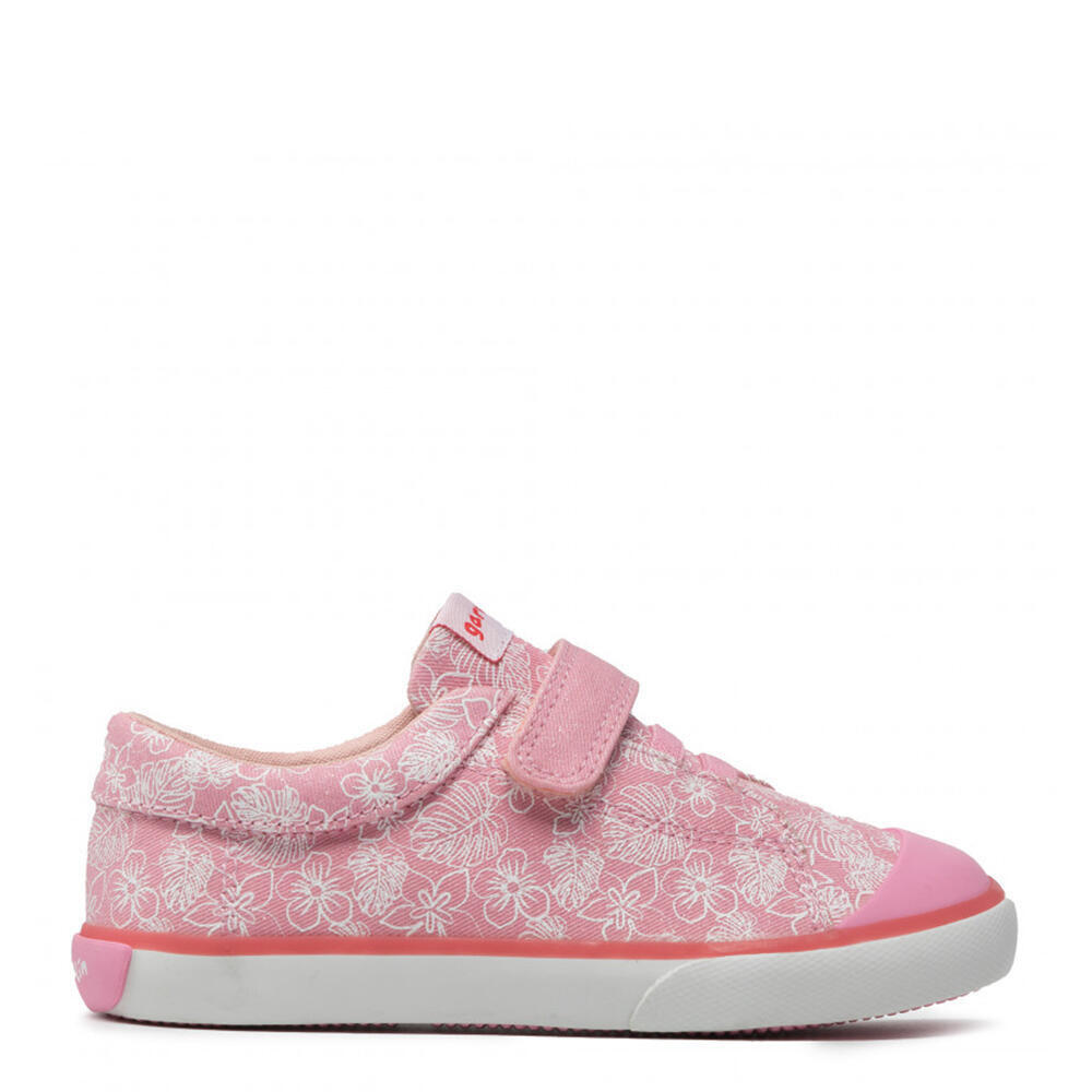 Garvalin 222814-A LONA FLORES FUCSIAY FLORES (PIQUE Y ESTAMPADO)