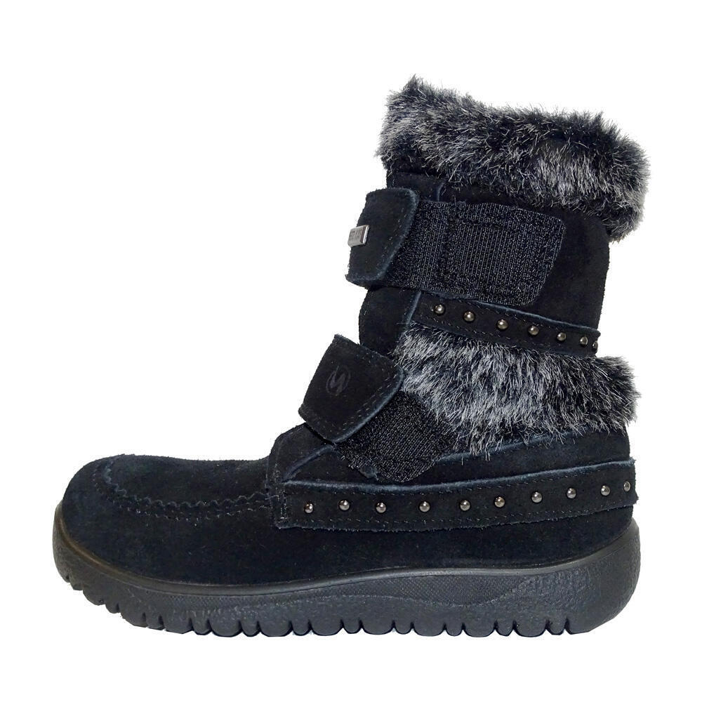 Naturino 001 3000621 FAL 01 9101 VELOUR/FUR NERO-ANTRACITE