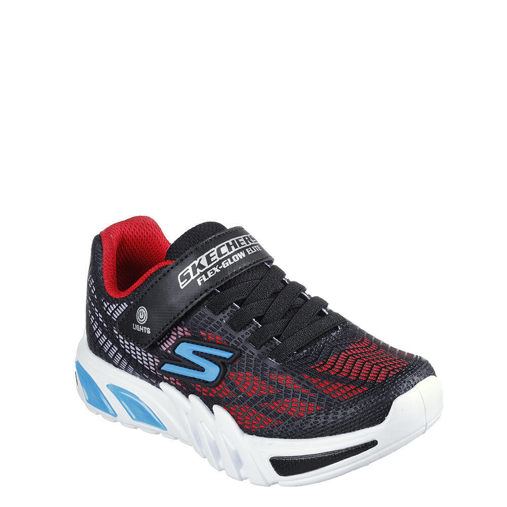 Skechers 400137L-BKRB-FLEX-GLOW ELITE