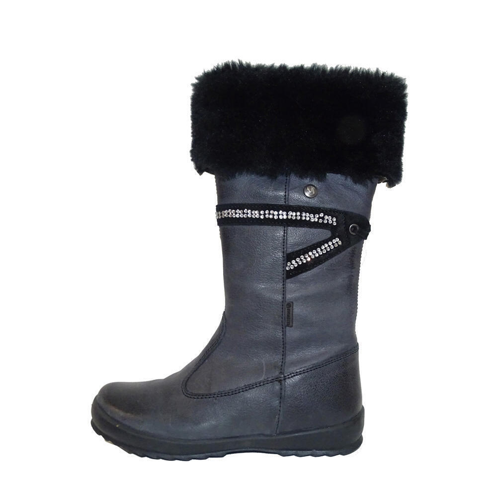 Naturino 001 3500917 FAL 01 9101 VIT.CERATO/VELOUR/FUR NERO