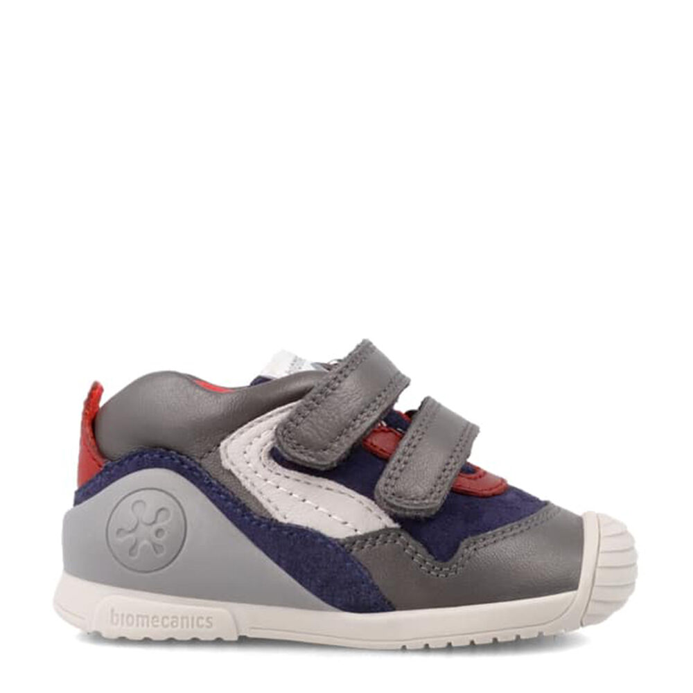 Biomecanics 221131-A BOTIN DOBLE TIRA CASUAL AZUL MARINO Y ANTRACITA (SERRAJE Y SAUVAGE)