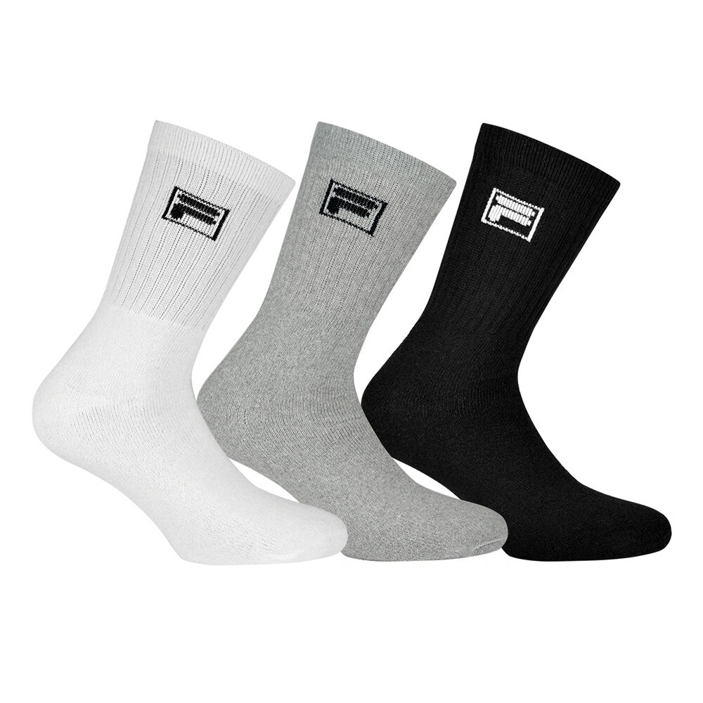 FILA F9000-700 CLASSIC TENNIS SOCKS "FILA" 3 PAIRS PER PACK