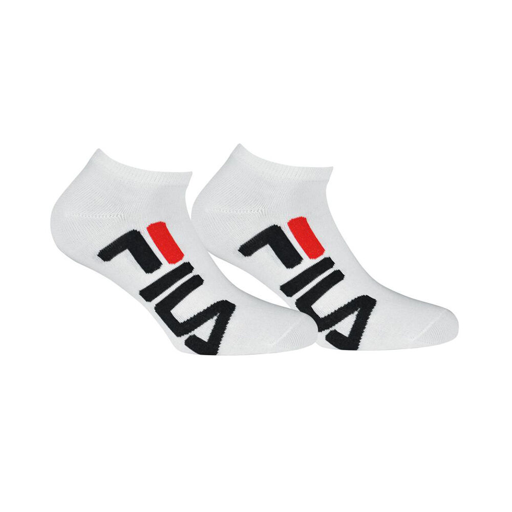 FILA F9199-300 WHITE "FILA" INVISIBLE SOCKS URBAN COLLEСTION 2 PAIRS PER PACK